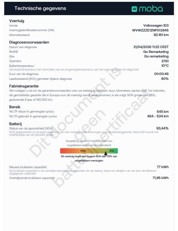 SOH (State of Health) Accu Check – Voor Alle Merken, Diensten en Vakmensen, Auto en Motor | Monteurs en Garages, 24-uursservice