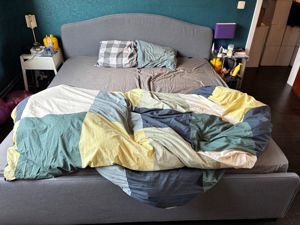 Lit 180x200, Maison & Meubles, Chambre à coucher | Lits, Enlèvement, Utilisé, 180 cm, 200 cm