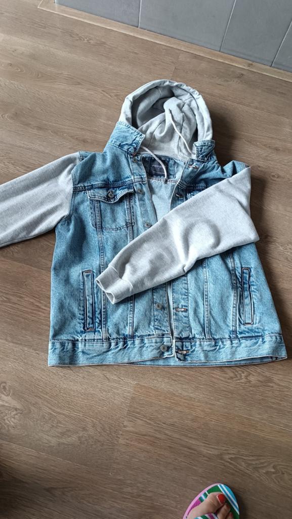 Jeansvest maat L, Kleding | Heren, Ophalen, Maat 52/54 (L)