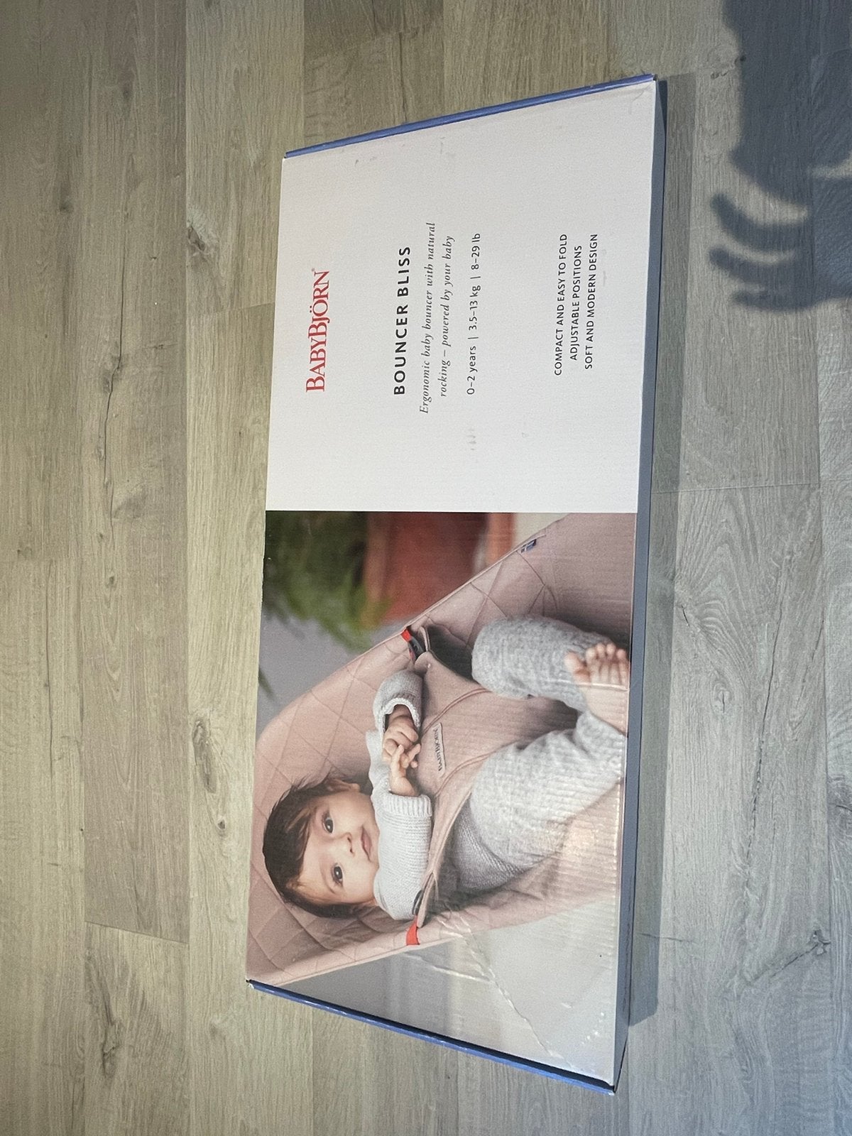 BabyBjörn wipper / grijs, Kinderen en Baby's, Wipstoeltjes, Ophalen, Zo goed als nieuw, Overige merken, Verstelbaar