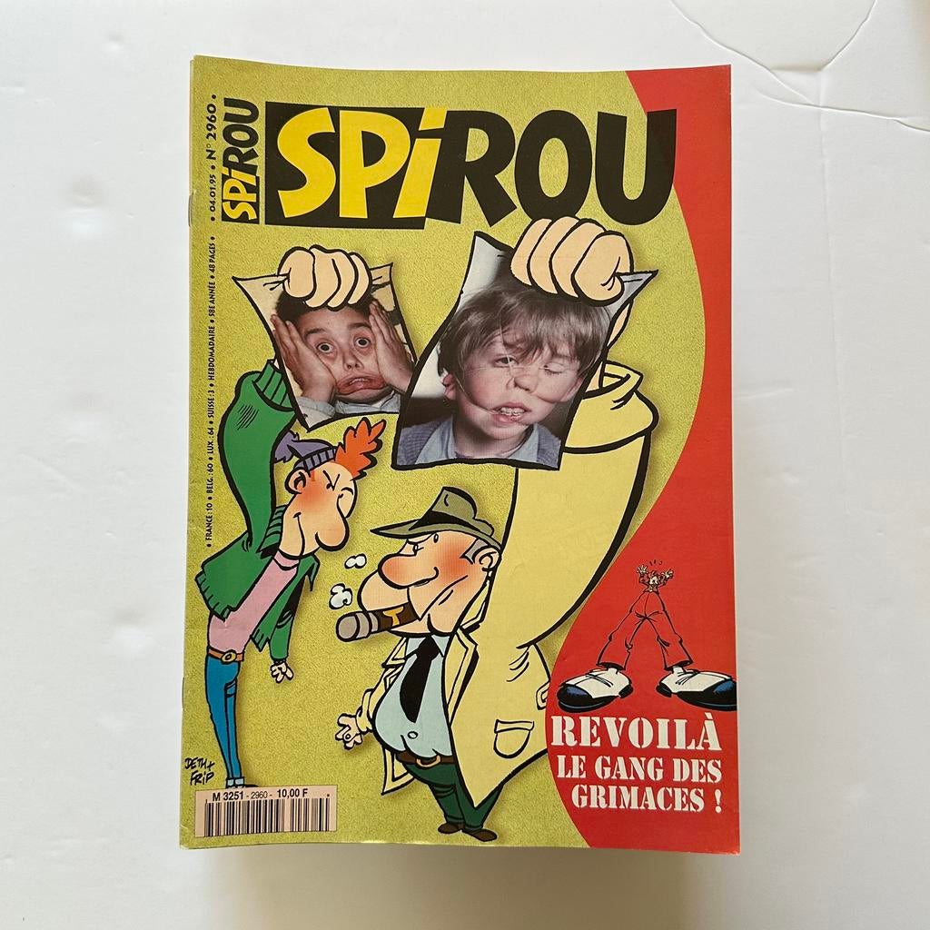 Spirou Magazine année 1995 complète - le n2993 manquant, Verzamelen, Ophalen, Guust of Robbedoes, Zo goed als nieuw, Boek of Spel