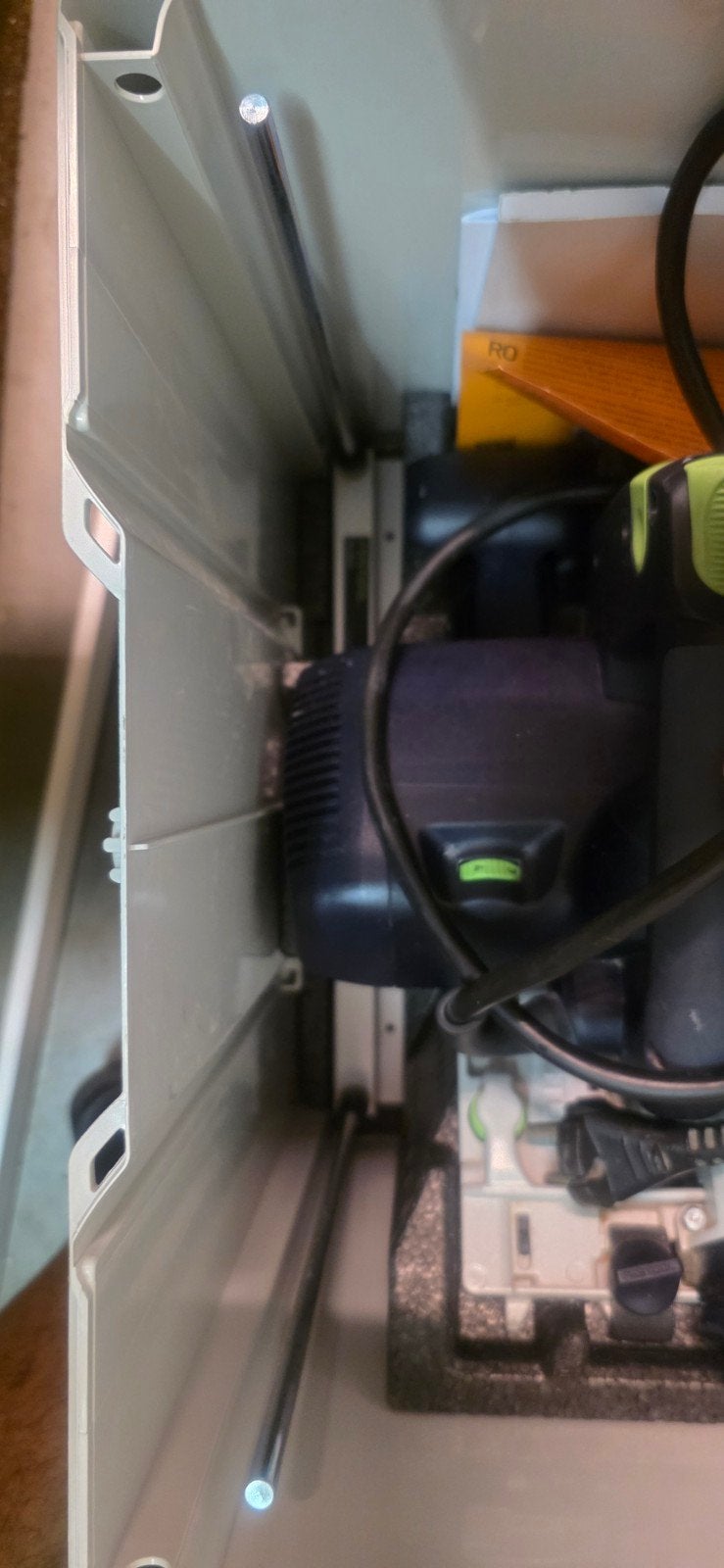 Festool: HK 85 EB-Plus cirkelzaag + FSK 420 rail, Doe-het-zelf en Bouw, Ophalen, Cirkelzaag