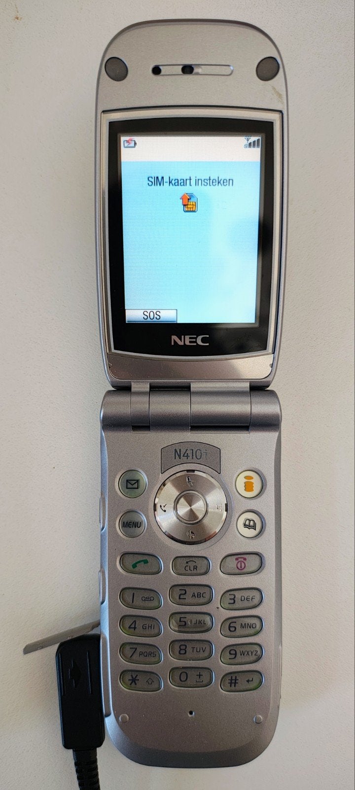 Téléphone à clapet i-mode NEC N410i vintage (2004) — Fonctio, Télécoms, Enlèvement ou Envoi