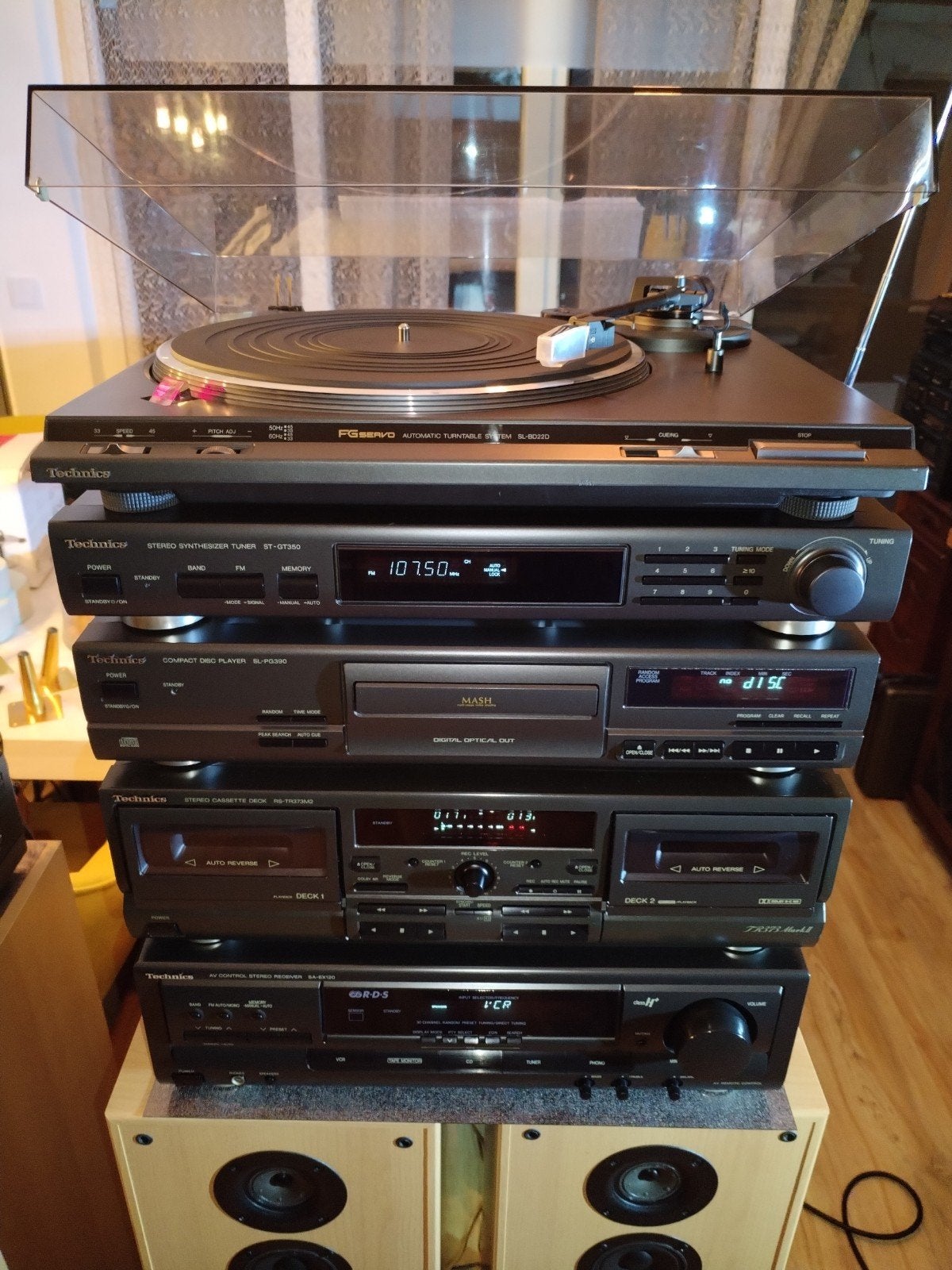 technics stereo, Ophalen
