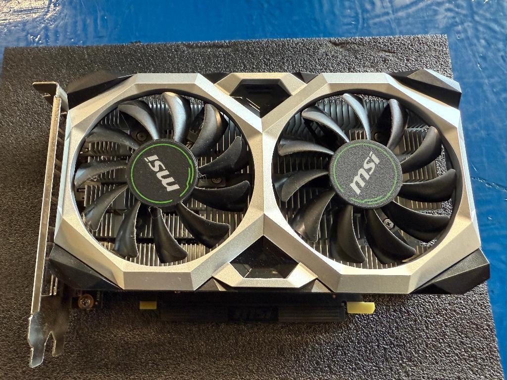 MSI Geforce GTS 1650 Ventus XS 4G, Computers en Software, Videokaarten, Gebruikt, Nvidia, PCI-Express 3.0, GDDR5, HDMI, DVI, Ophalen of Verzenden