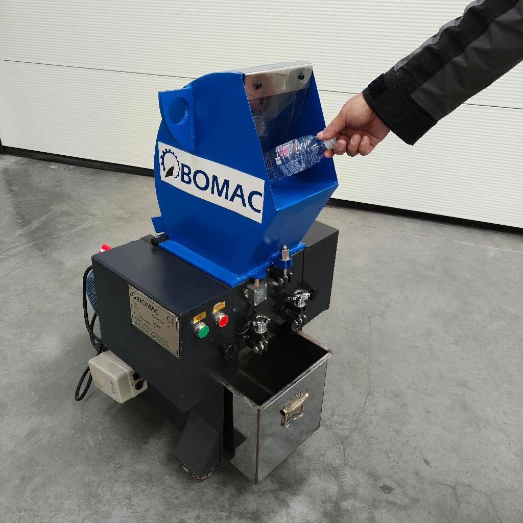 Mini shredder voor kunststof, kabel & recycling, Zakelijke goederen, Machines en Bouw | Overig, Ophalen of Verzenden