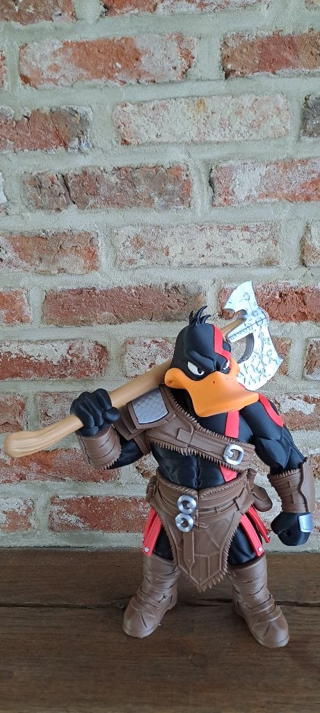 Daffy Duck Kratos, Kinderen en Baby's, Speelgoed | Actiefiguren, Ophalen of Verzenden, Nieuw