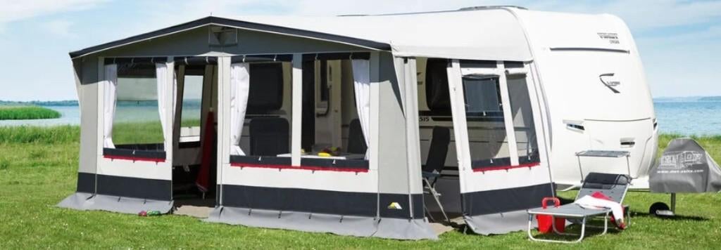 DWT Zelte Voortent caravan Paradis 3 maat 13, Caravanes & Camping, Caravanes, Particulier, Autres marques