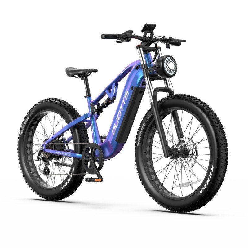 DUOTTS E26 blauw-paars 26 inch 55k/h 48V elektrische fiets, Ophalen of Verzenden