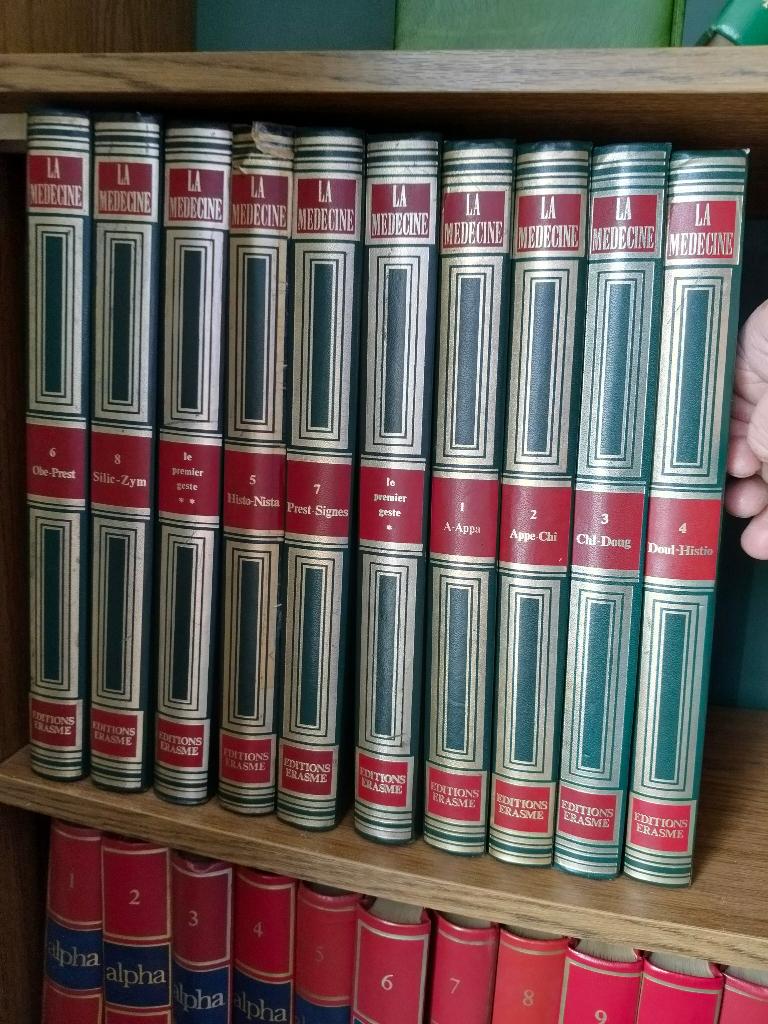 Collection complète Alpha la médecine années 70s, Livres, Enlèvement, Utilisé, Alpha