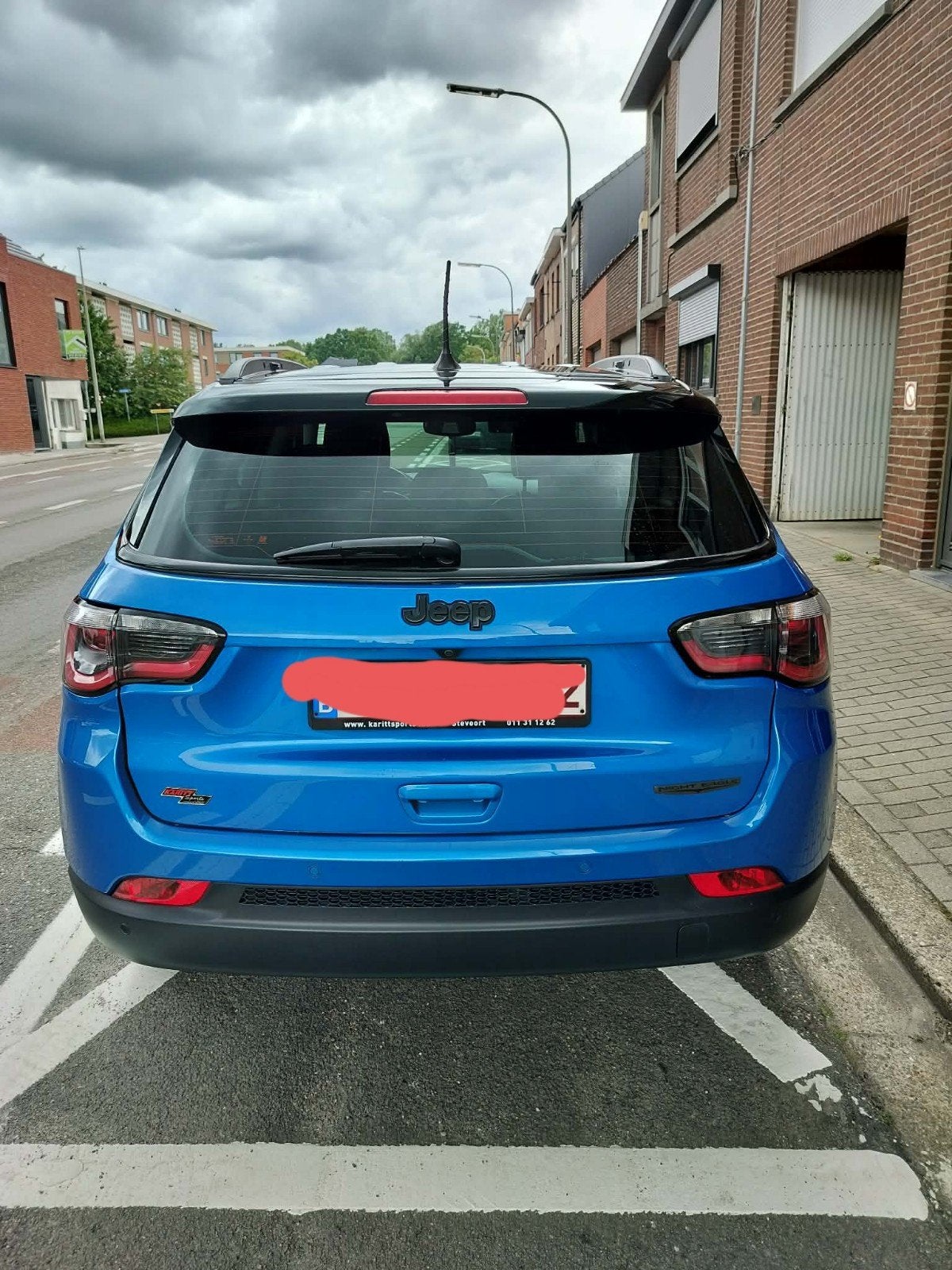 Jeep compass black star - blauw/zwart, Auto's, Jeep, Blauw, Compass, Particulier, Blauw