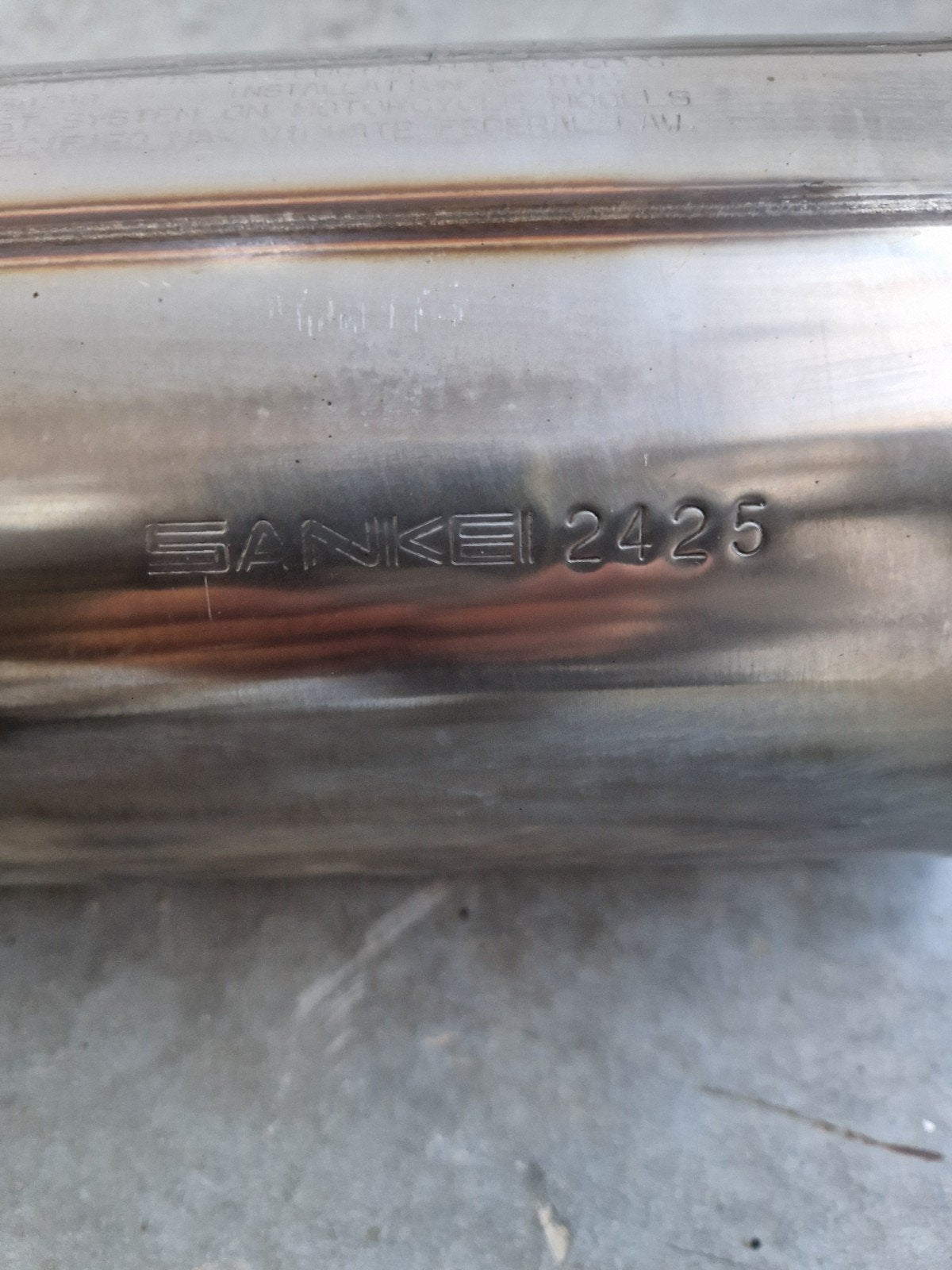 Silencieux d'échappement d'origine Honda NC700/NC750 (Sankei, Motos, Enlèvement ou Envoi, Utilisé