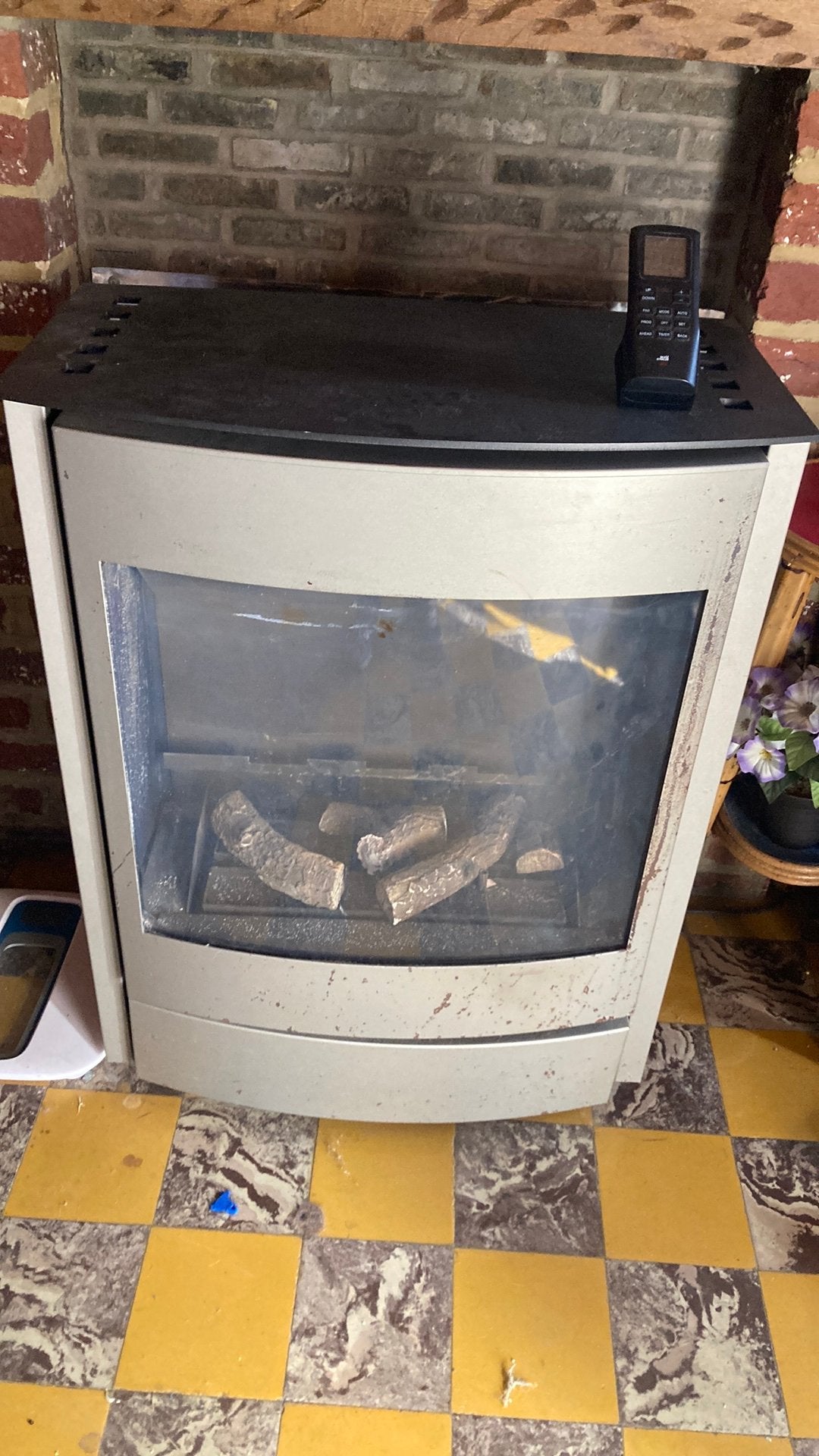 Gas verwarming, Ophalen, Gebruikt