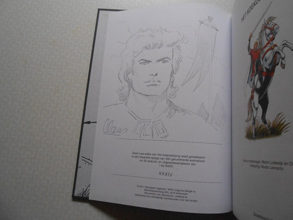 de rode ridder 231 het koekoeksjong 1ste dr HC 2011. XXXIV, Boeken, Willy vandersteen, Eén stripboek, Nieuw, Ophalen of Verzenden