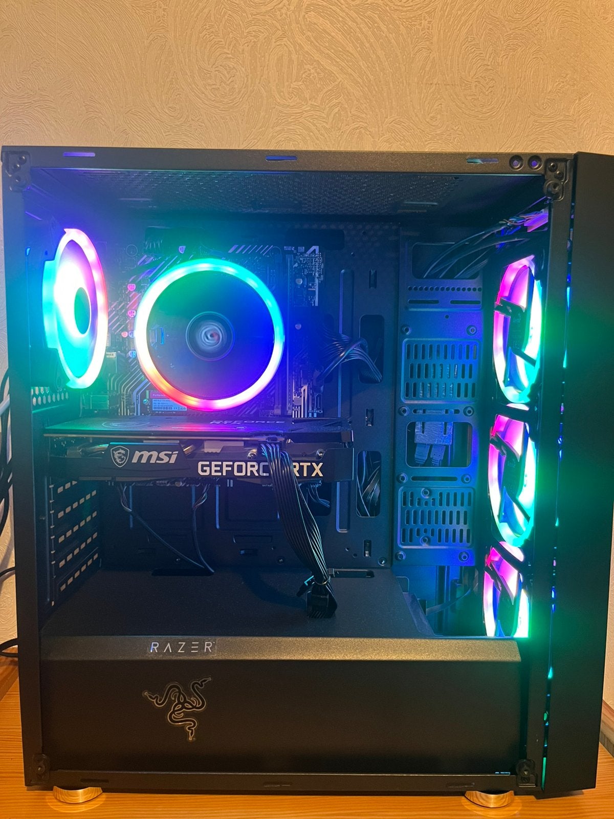 Full gaming setup, Computers en Software, Desktop Pc's, Ophalen, Zo goed als nieuw, Gaming, SSD