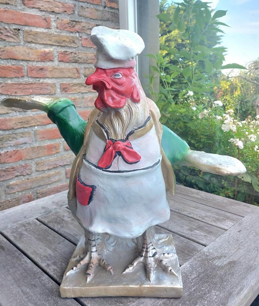 Polyester haan, Ophalen