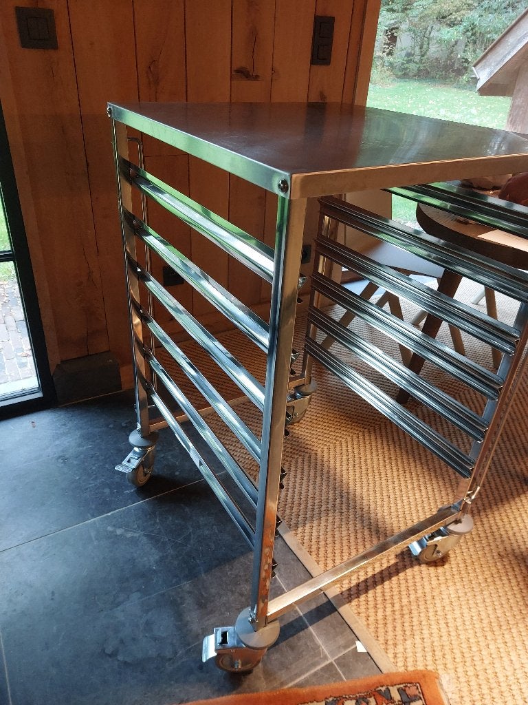 Onderstel voor oven of rijstkast, Ophalen, Nieuw zonder verpakking, Bakkerij en Slagerij