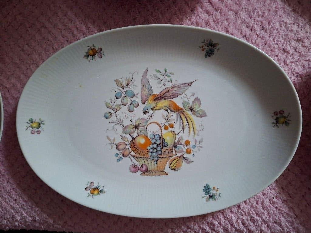 Service Seltmann Weiden – décor oiseaux & fruits, Antiek en Kunst, Antiek | Servies los, Ophalen