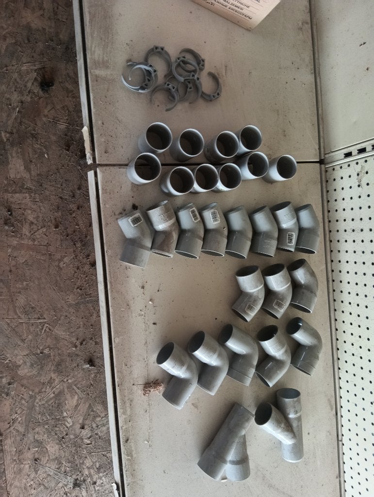 PVC buizen 50 mm, Ophalen, Nieuw, PVC, Afvoer