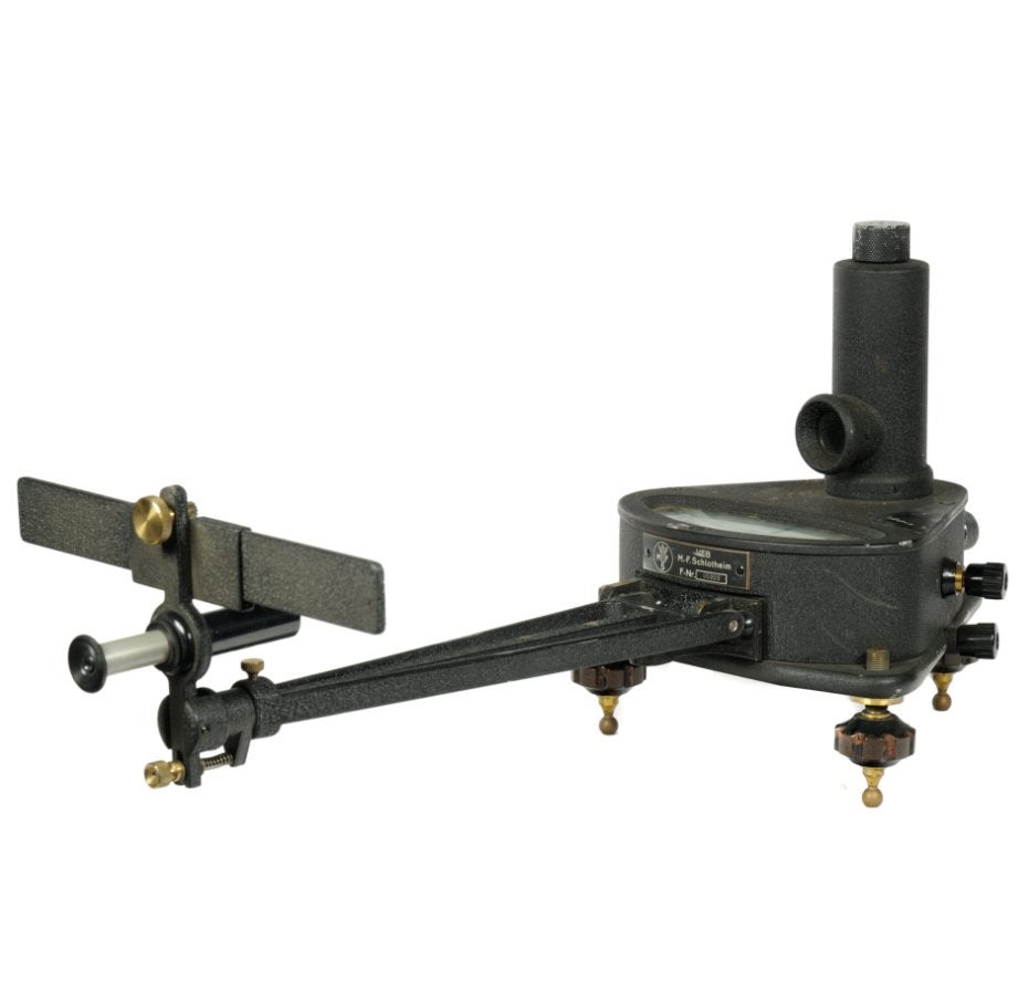 Spiegelgalvanometer van het bedrijf Schlotheim, Antiek en Kunst, Ophalen of Verzenden