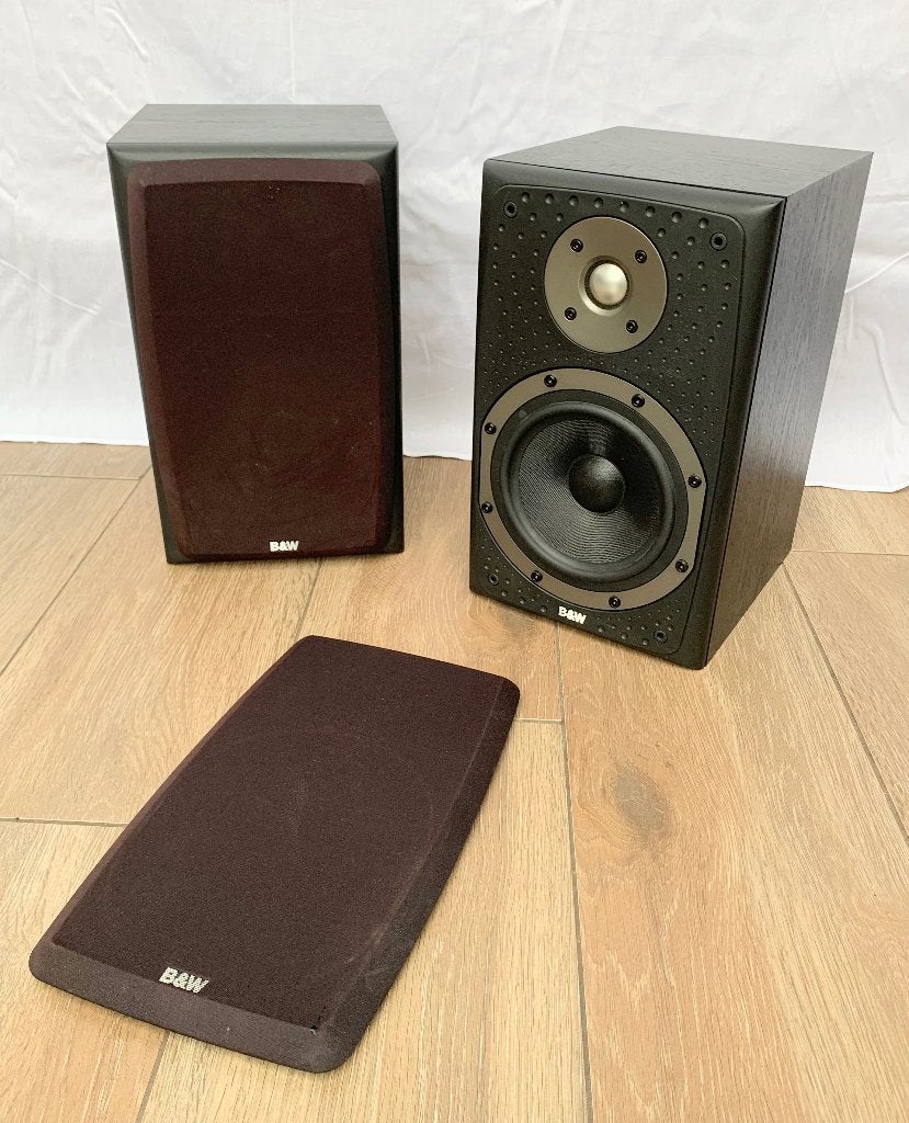Haut-parleurs B&W, Enceinte d'étagère, Bass-reflex, 60 à 120 watts, Enlèvement