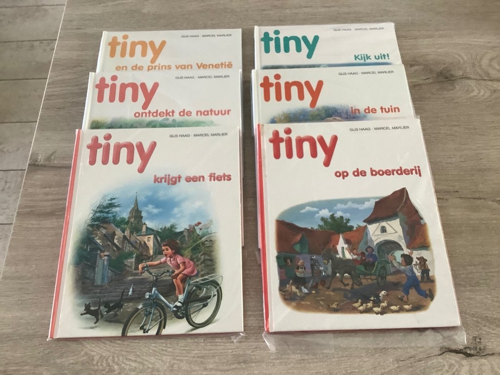 Tiny verschillende voorleesboeken (Nieuwe versie), Non-fictie, Jongen of Meisje, Ophalen of Verzenden, Zo goed als nieuw
