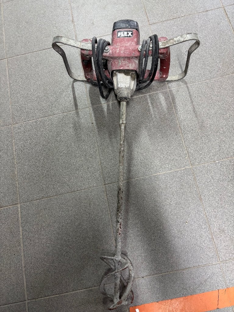 Flex mixer, Ophalen, Gebruikt