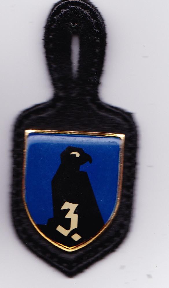 breloque - 3e Luftwaffendivision Kalkar, Envoi, Armée de l'air, Emblème ou Badge