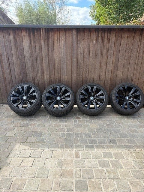 velgen bmw x5 winterbanden r20 pirelli  (met ster)  5x112, Ophalen, Gebruikt, Velg(en), Winterbanden
