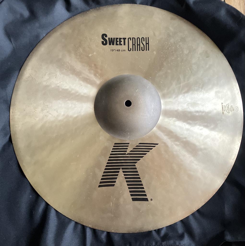Zildjian K Sweet crash 19'' cymbale, Muziek en Instrumenten, Drumstellen en Slagwerk, Gebruikt, Overige merken, Ophalen