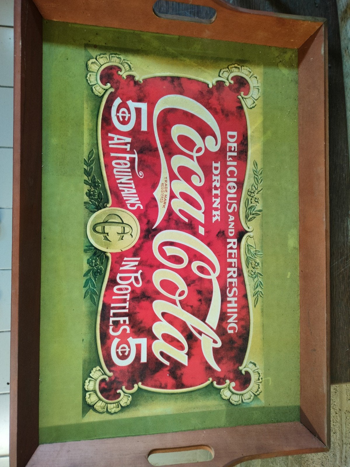 Coca Cola dienblad, Verzamelen, Automaten | Overige, Ophalen
