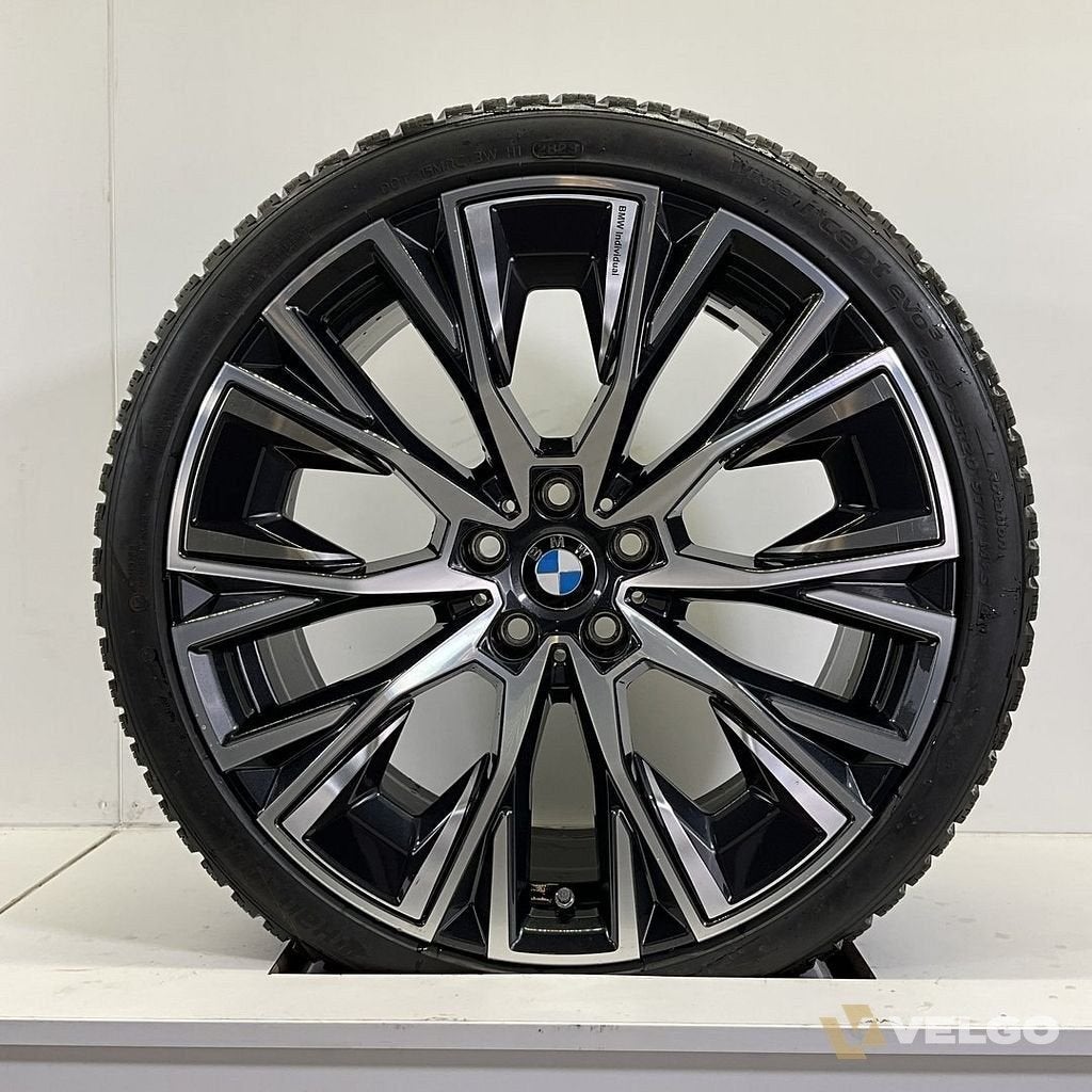 BMW 4 SERIE I4 G26 BREEDSET VELGEN + WINTERBANDEN 20 INCH OR, Pneus et Jantes, Véhicule de tourisme, -, Utilisé