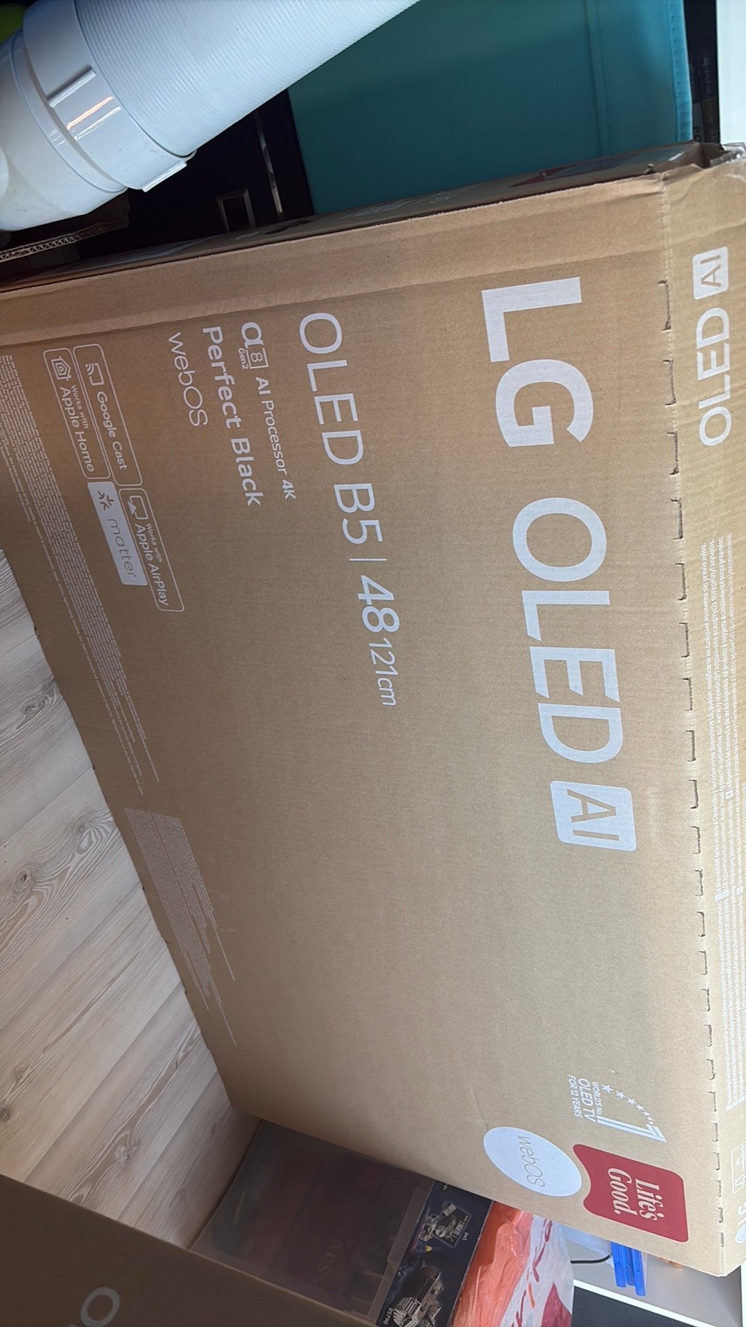 Marque : LG oled 48’ 121cm diagonale, TV, Hi-fi & Vidéo, Enlèvement, Comme neuf