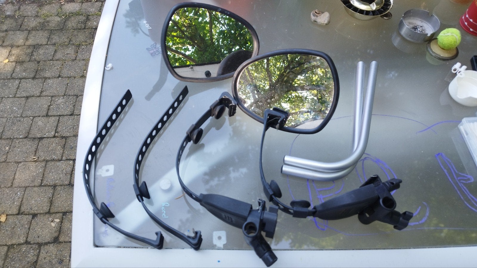 Opzet spiegels caravan, Caravans en Kamperen, Particulier