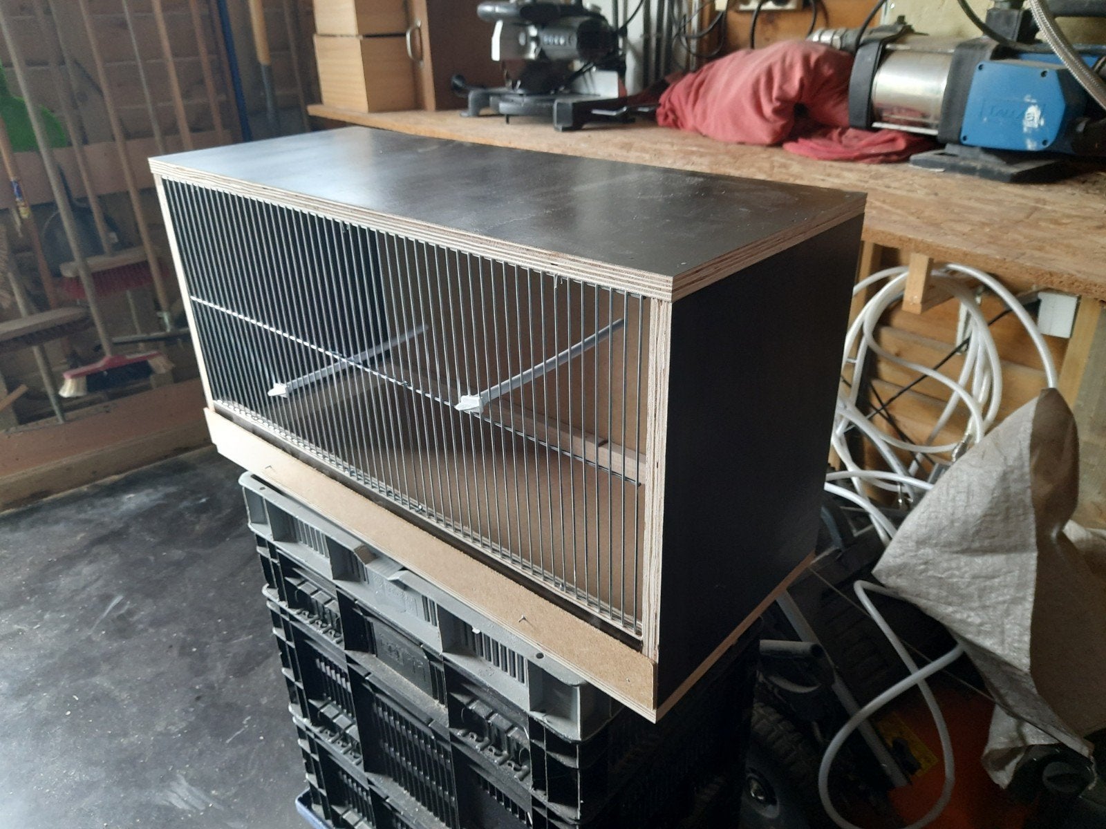 nieuwe vogelkooien, Ophalen, Nieuw, Hout, Vogelkooi