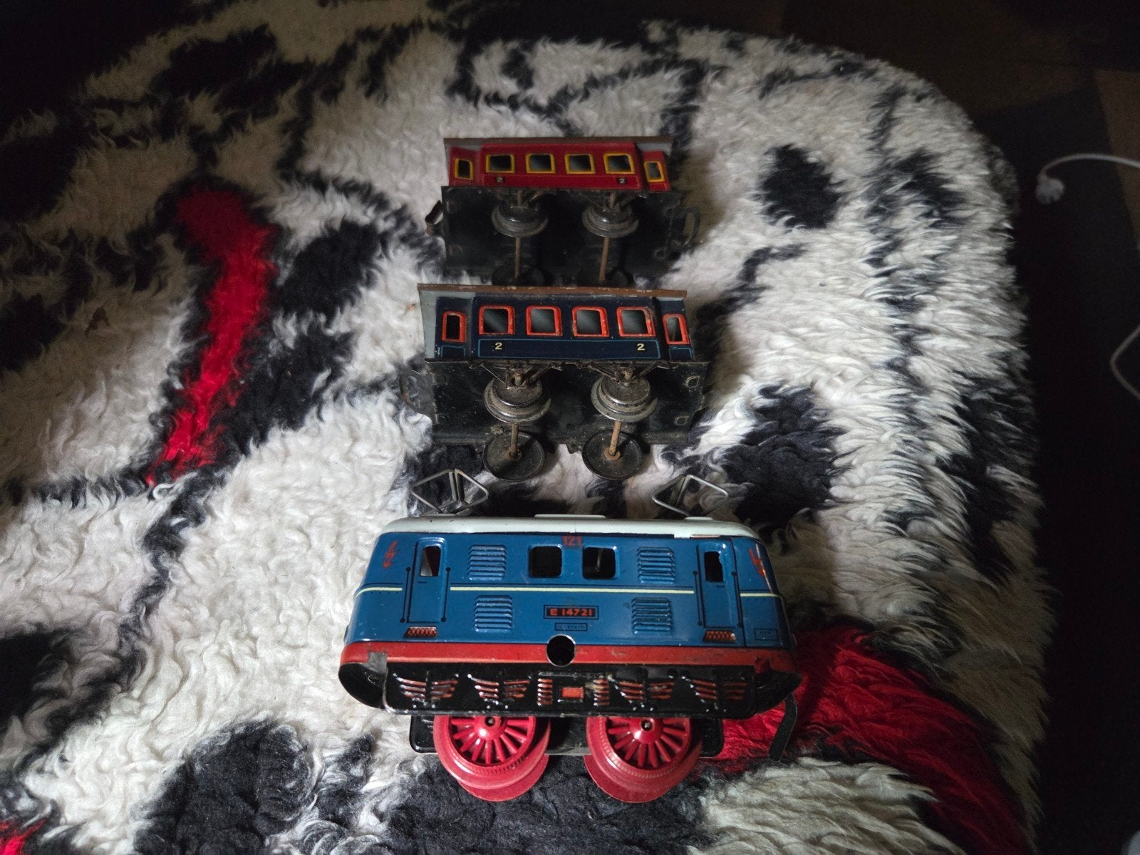 VINTAGE BLIKKEN TREIN 60 EURO + VERZENDKOSTEN 10.25, Verzenden