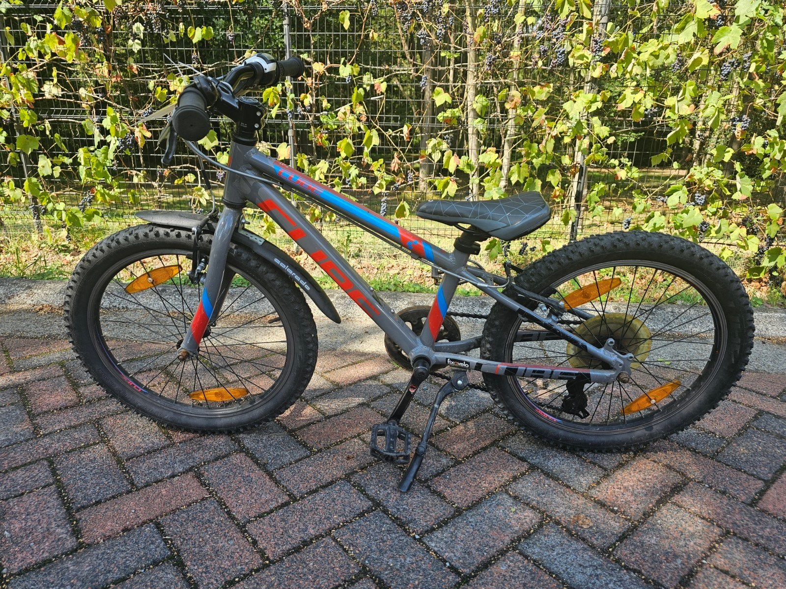 Cube mtb 16 inch. Prima kinderfiets met 7 versnellingen., Fietsen en Brommers, Ophalen, 20 inch of meer, Gebruikt, Velgrem
