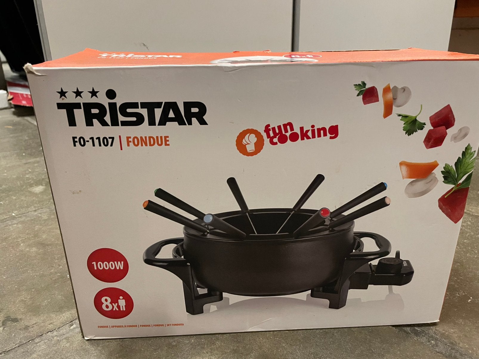 Fondu elektrisch, Electroménager, Appareils à gourmet, Enlèvement, Comme neuf