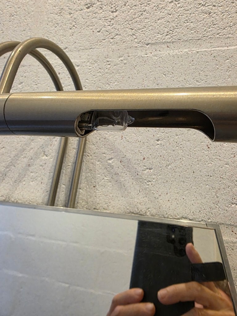 spiegel, Ophalen, 100 tot 150 cm, Zo goed als nieuw, 75 tot 100 cm