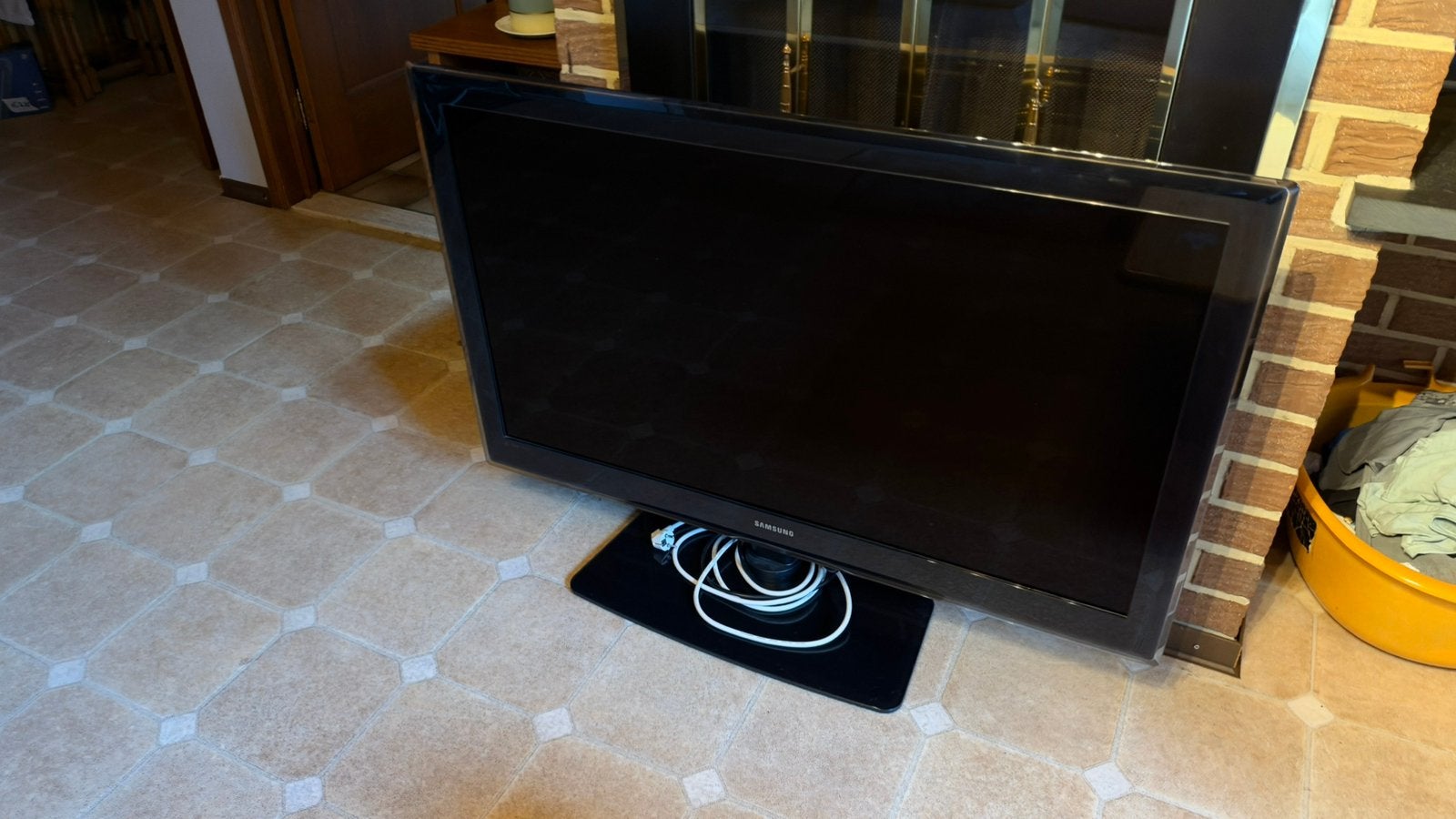 Samsung televisie - 46 inch - Geen Smart TV - Uit 2009!, TV, Hi-fi & Vidéo, 50 Hz, LCD, Enlèvement, Utilisé