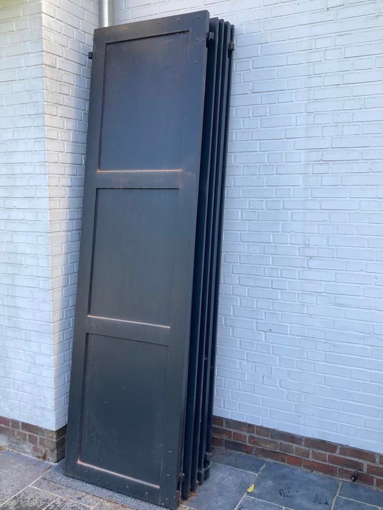 Gratis 6 Houten klapvensters, Enlèvement, Utilisé