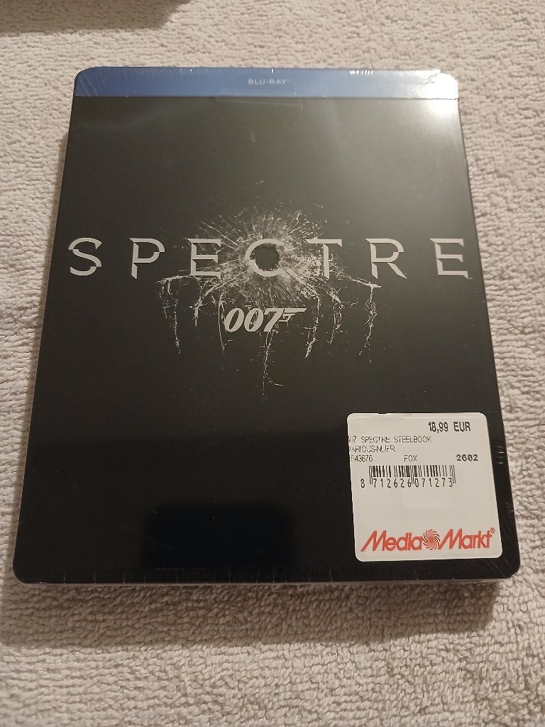 SPECTRE STEELBOOK, CD & DVD, Enlèvement ou Envoi, Néerlandais, Blu-ray, Neuf, dans son emballage