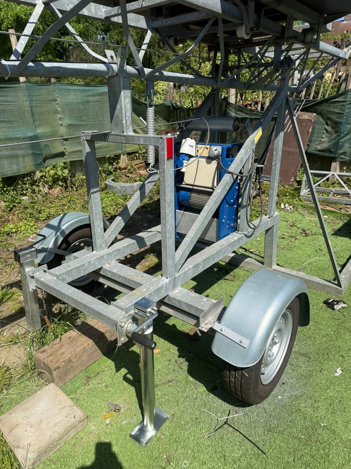 Ascenseur de chantier à grande vitesse 220V, Enlèvement, Comme neuf, Ascenseur de chantier