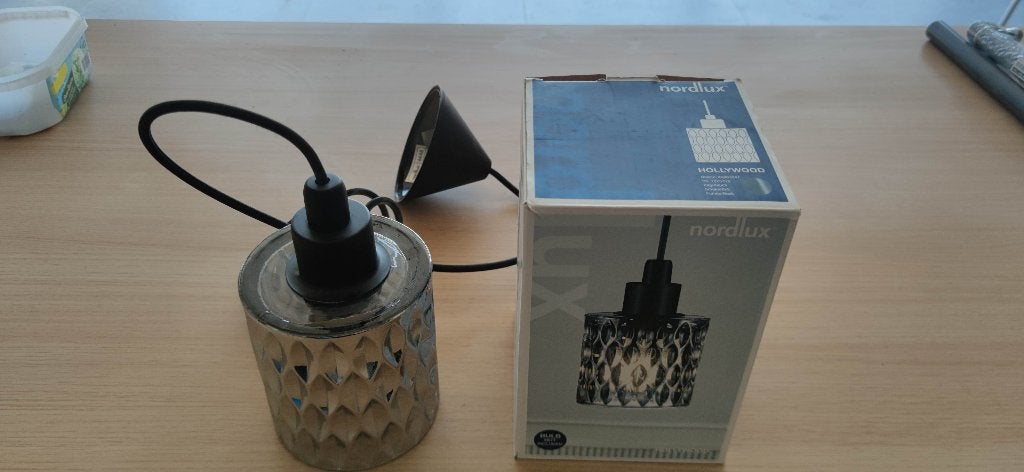 2x Lamp plafond, Ophalen, Nieuw, Glas, Hanglamp
