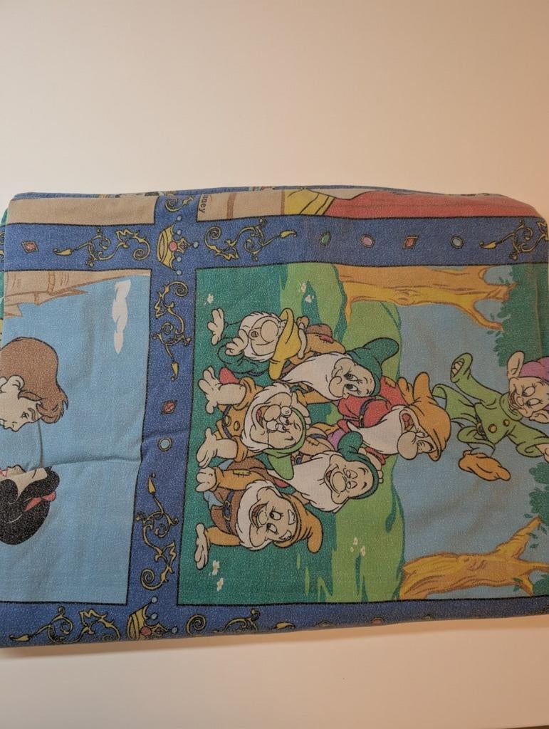 Disney Sneeuwwitje flanellen dekbedovertrek, Gebruikt, Dekbedovertrek, Ophalen of Verzenden, Meisje