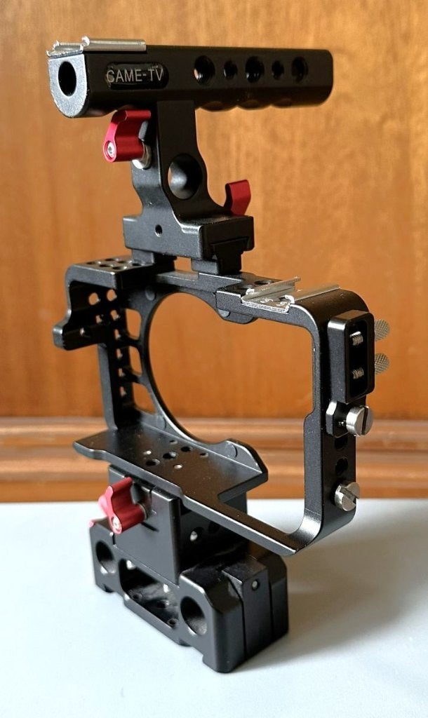 CAME-TV Rig Cage voor Sony A6300/A6400/A6500, Audio, Tv en Foto, Fotocamera's Digitaal, Ophalen, Zo goed als nieuw, Overige Merken