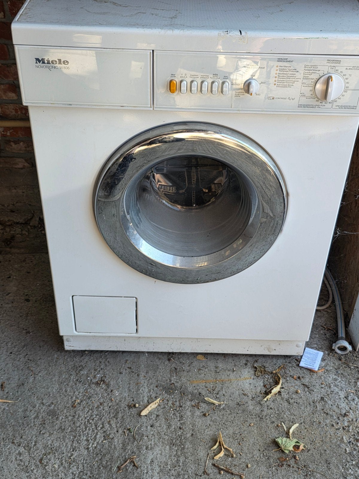 wasmachines en doogkast miele, Elektronische apparatuur, Wasmachines, 6 tot 8 kg, Ophalen, Gebruikt