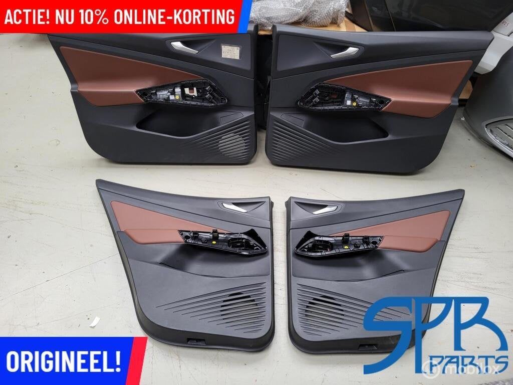 Deurpanelen SET Soul-Florence VW ID4 ID.4 LEDER LV LA RV RA, Auto-onderdelen, Volkswagen, Nieuw, Ophalen of Verzenden, Volkswagen