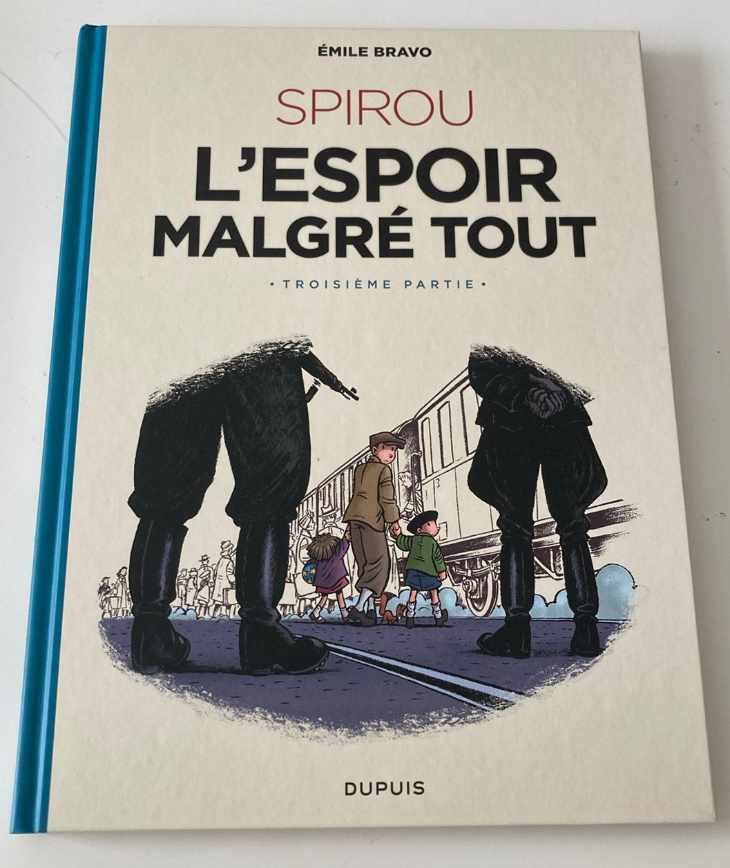 SPIROU: l’espoir malgré tout‘ (troisième partie), Une BD, Enlèvement ou Envoi, Neuf