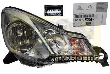 Citroën C3 Koplamp Rechts Origineel!  1606930080, Verzenden, -, Nieuw, -